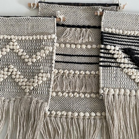Macrame - 3 Piece Set - NWOT - Picture 1 of 9